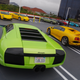 Illustration for article titled Supercars Took Over A Garage To Welcome The $1.9 Million Lamborghini Centenario